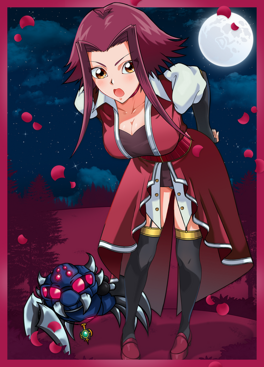 Rose Girl & Spider Card Sleeves 50-pack image 0