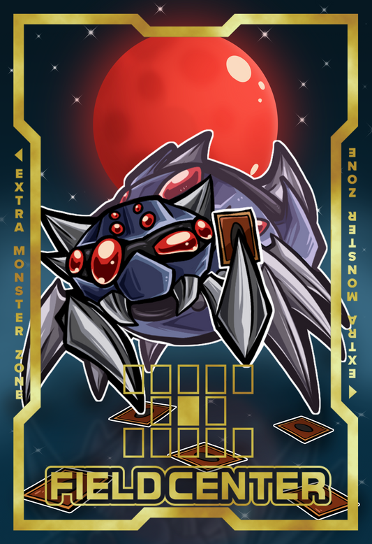 Metal Field Center - Blood Moon Spider in Space image 0