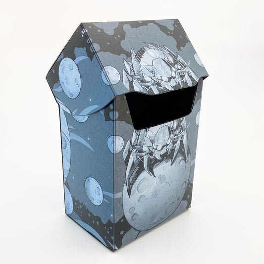 80+ Card Spider in Space Plastic Deck Box image 0